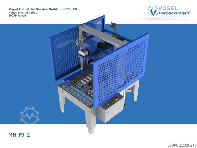 Dozensluitmachine Kartonverschließer für versch. Größen MH-FJ-2 automatische Kartonanpassung
