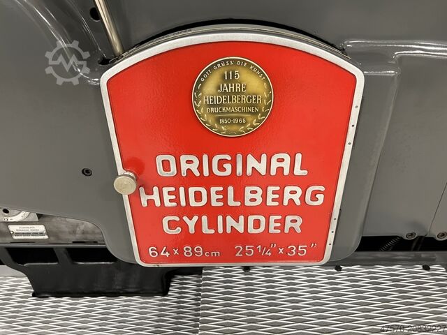 Automatic Die Cutter Heidelberg Cylinder SBD 64×89 Automatic Die Cutter