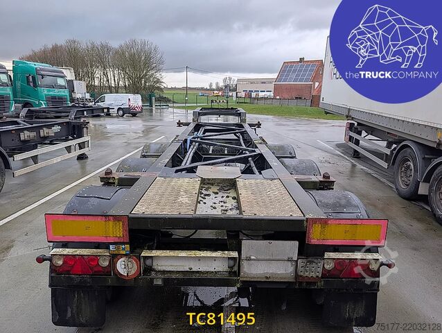 Transport af containere Turbos Hoet Tank chassis Gooseneck