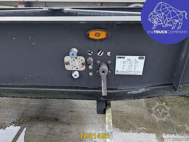 Transport af containere Turbos Hoet Tank chassis Gooseneck