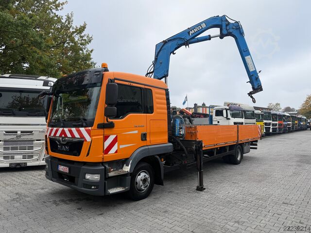 Lastbilsmonterad kran MAN TGL 12.250 4X2 BL Kran MKG 116 a2