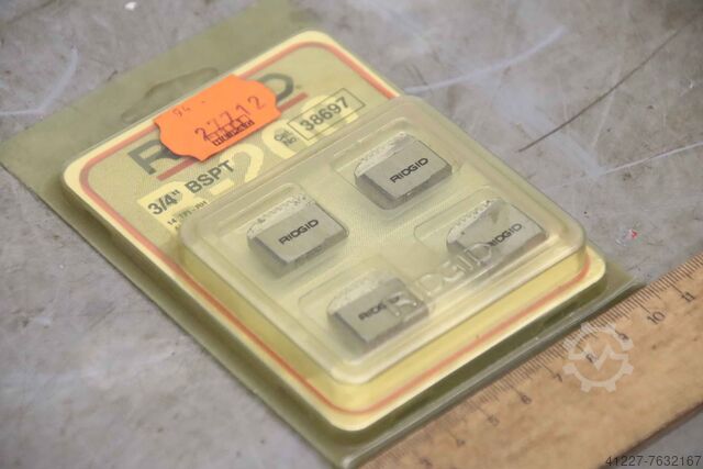 Sæt med terninger Ridgid 3/4" BSPT