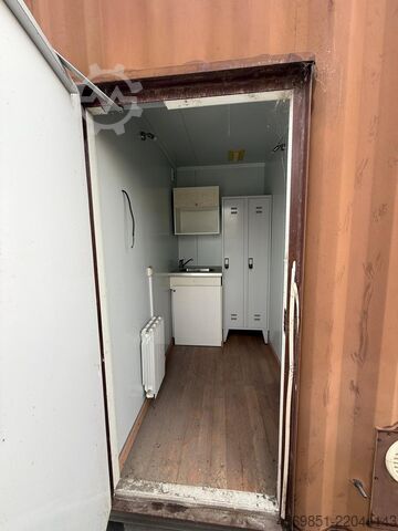 Werkplaatscontainer  Werkstatt Büro Office Container 8m