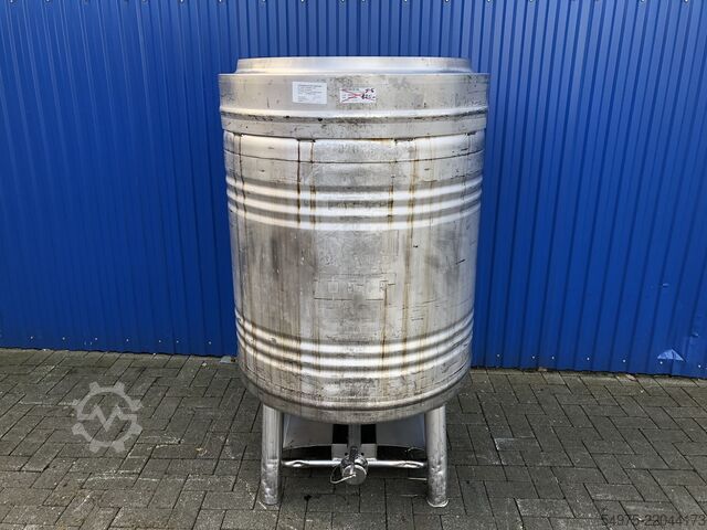 Roestvrijstalen transportcontainer druktank  