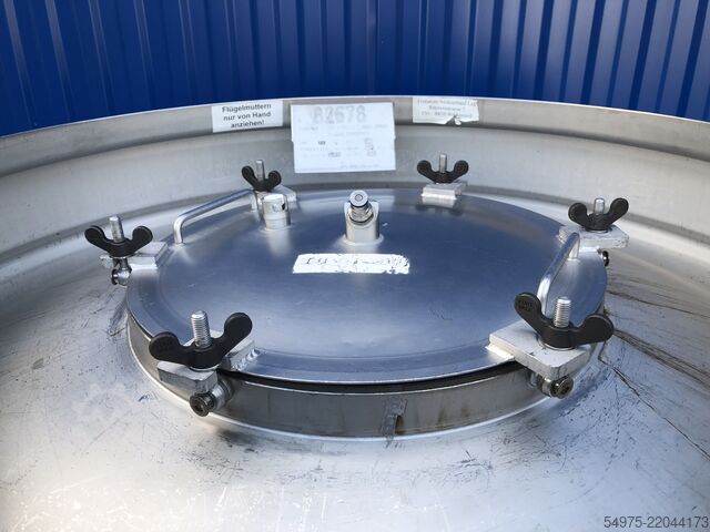 Roestvrijstalen transportcontainer druktank  