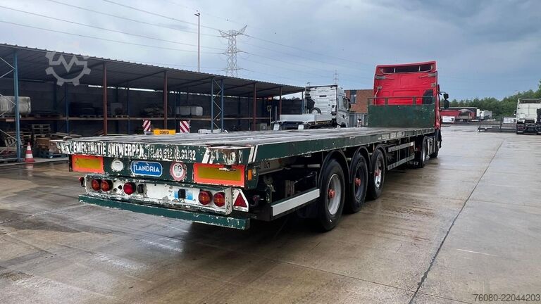 Platte bak Flandria OPL 3 38 T (TWISTLOCKS / TAMBOURS / DRUM BRAKES...