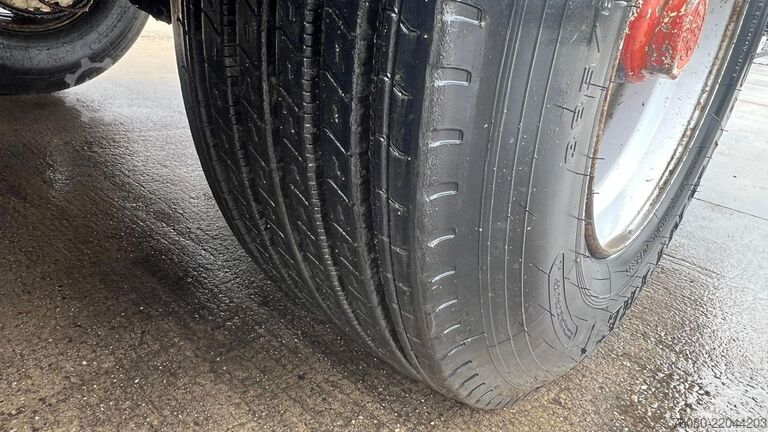 Platte bak Flandria OPL 3 38 T (TWISTLOCKS / TAMBOURS / DRUM BRAKES...