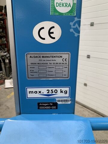Ανυψωτικό τραπέζι Handy 1250 E - No 2