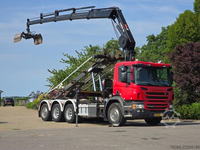 Sistema de cable Scania P410 KRAAN/CONTAINER!! ZERO EMISSIES 2030!!TOP