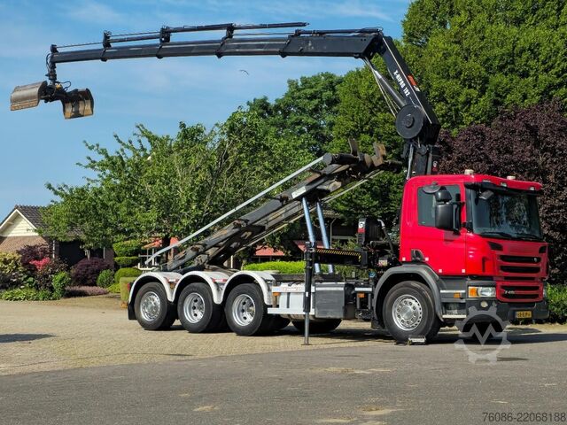 Sistema de cable Scania P410 KRAAN/CONTAINER!! ZERO EMISSIES 2030!!TOP
