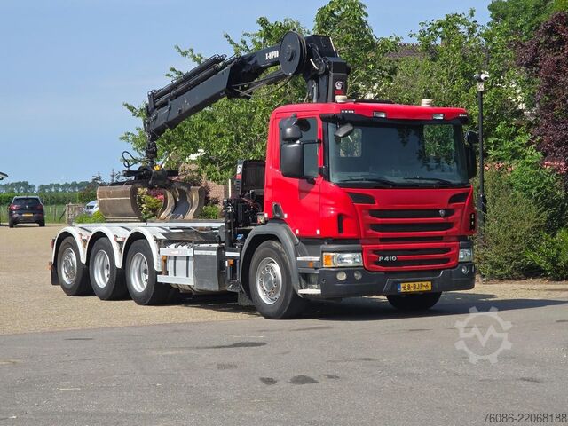 Sistema de cable Scania P410 KRAAN/CONTAINER!! ZERO EMISSIES 2030!!TOP