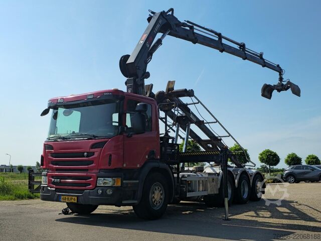 Sistema de cable Scania P410 KRAAN/CONTAINER!! ZERO EMISSIES 2030!!TOP