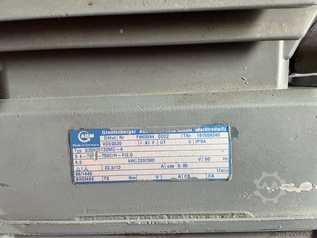Tvättanläggning LT 50 - LT 60 Lavatec Getriebemotor
