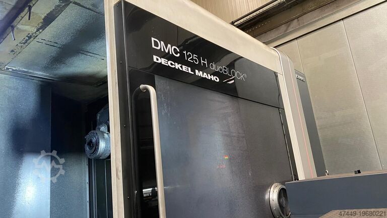 CNC horizontaal bewerkingscentrum Deckel Maho DMG DMC 125 H duoBlock