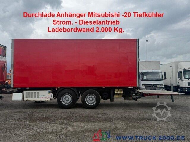Remorque frigorifique Krone Krone TK -20°C Mitsubishi LBW 2t. Durchlader