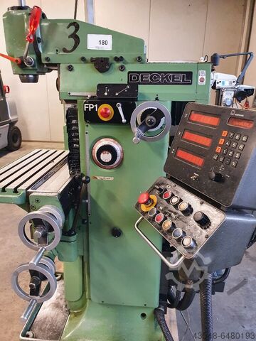 Tool room milling machine Deckel FP1 Aktiv