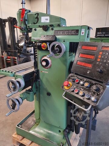 Tool room milling machine Deckel FP1 Aktiv