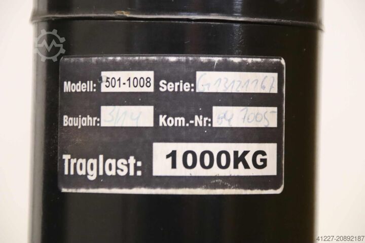 Transpaleta de tijera, capacidad de 1000 kg Nobelift 501-1008