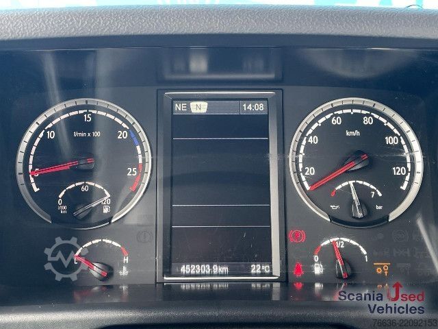 Billenőplatós teherautó Scania G 410 LB6x2*4HNA DIFF-L AIRCO 21T VDL HOOKLIFT