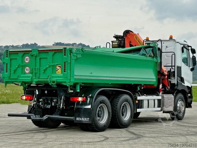 Billenő teherautó RENAULT C 430 *KIPPER 5,10 m + PK 16001 - K B* 6x4