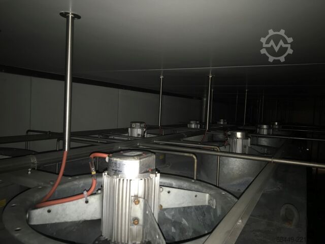 Frostrør, multifreezer type T CIMS Bandvriezer - Tunnelvriezer,Multifreezer