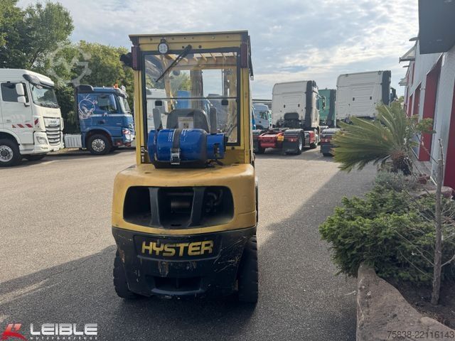 Első homlokrakodó targonca HYSTER H3.0XT*LPG*Drehgerät*Seitenschub*3.600h*