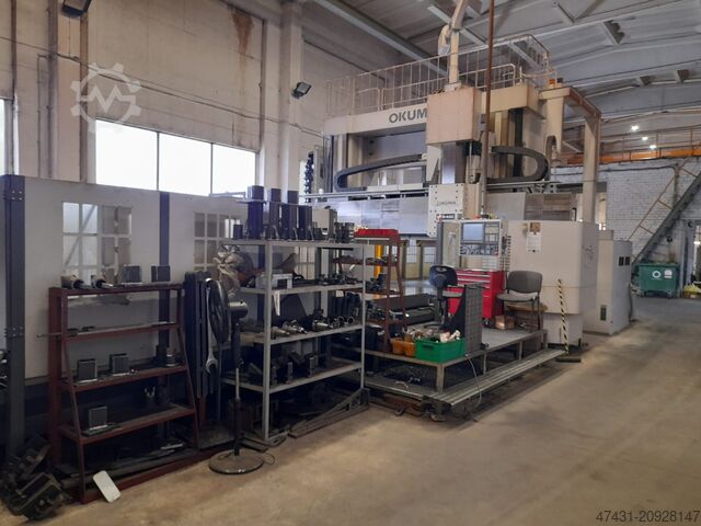 Fresadora tipo portal de dupla coluna Okuma OKUMA MCR-A5C