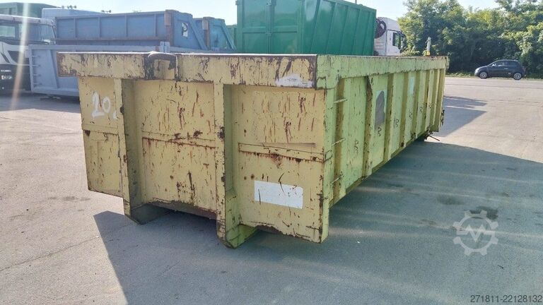 Afzetcontainer  CONTAINER SCARRABILE USATO A CIELO APERTO