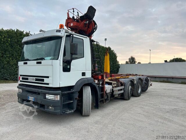 Haakarm vrachtwagen IVECO IVECO 260E43 EUROTECH SCARRABILE