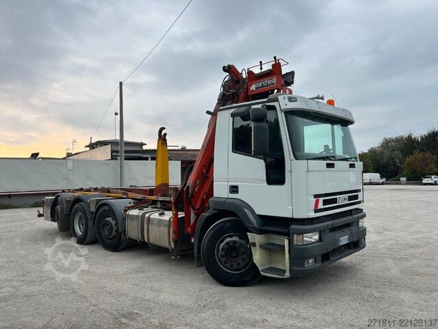 Haakarm vrachtwagen IVECO IVECO 260E43 EUROTECH SCARRABILE