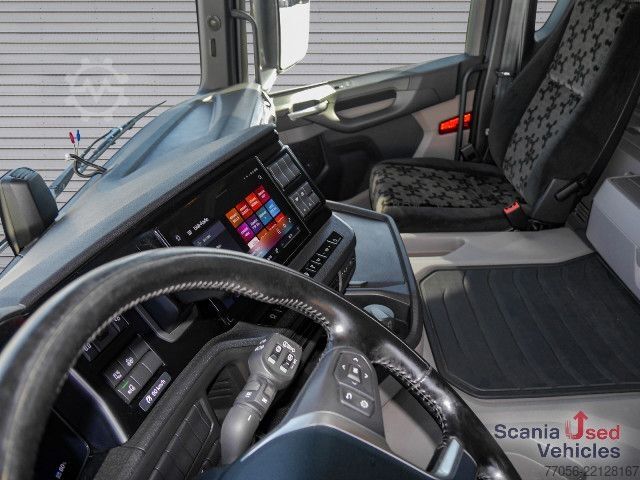 Tresidig tippbil Scania G 460 B8x4HZ XT - Meiller TRIGENIUS D421 / Bordmat
