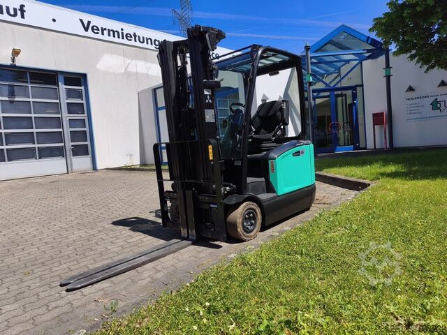 Elektrisk trehjulsgaffeltruck Mitsubishi FB16ANT