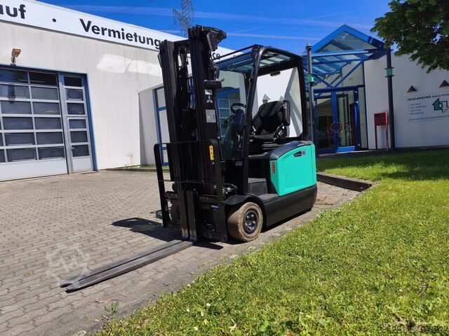 Elektrisk trehjulsgaffeltruck Mitsubishi FB16ANT