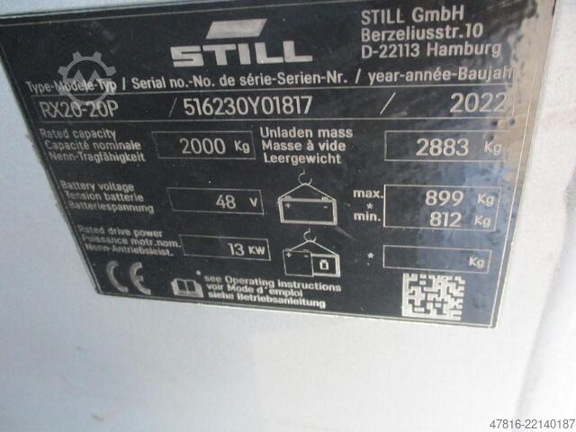 Gaffeltruck STILL RX20-20P