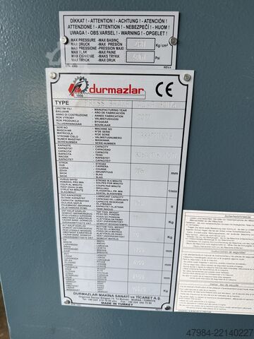 Ohraňovací lis DURMAZLAR AD-R 30175
