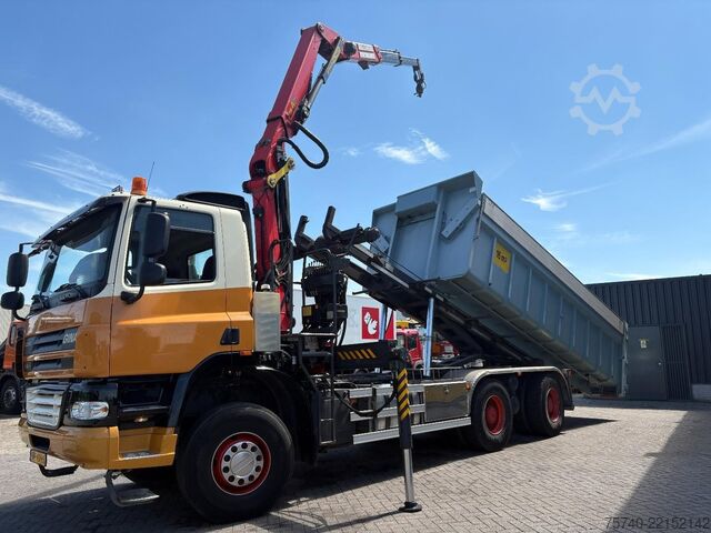 Sistema de cable Ginaf X 3335 S + PALFINGER  E 165 Z + 6X6 + MANUAL + ...