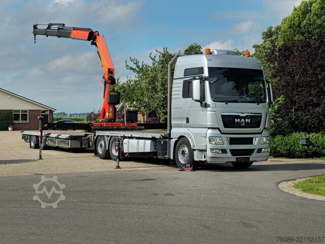 Darus teherautó MAN TGX 26.400 6x2 KRAANWAGEN!!PALFINGER 34TM !! AF...