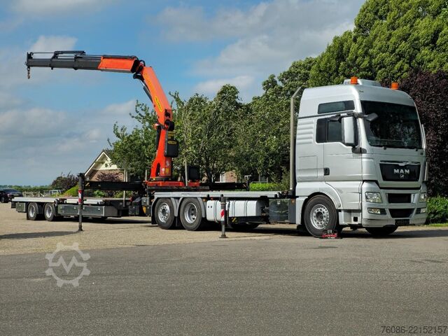 Darus teherautó MAN TGX 26.400 6x2 KRAANWAGEN!!PALFINGER 34TM !! AF...