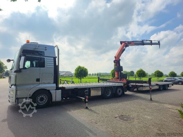 Darus teherautó MAN TGX 26.400 6x2 KRAANWAGEN!!PALFINGER 34TM !! AF...
