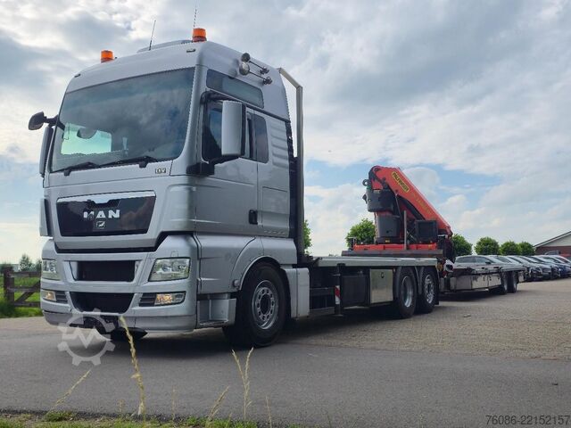 Darus teherautó MAN TGX 26.400 6x2 KRAANWAGEN!!PALFINGER 34TM !! AF...