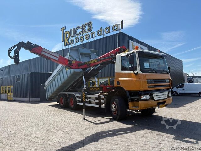 Darus teherautó Ginaf X 3335 S + PALFINGER  E 165 Z + 6X6 + MANUAL + ...