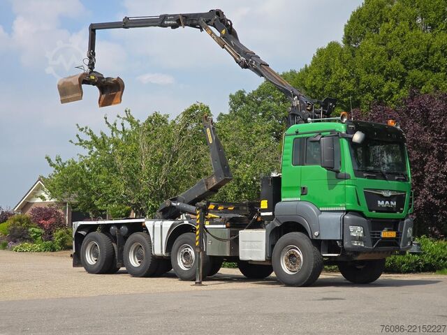 Kampókaros rendszer Wvt TGS 480 WIERDA WIDESPREAD 8x4!! Z KRAAN/HAAK/ R...