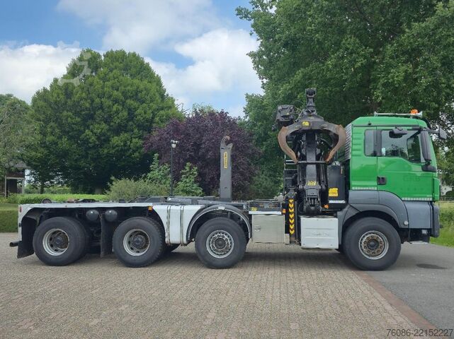 Kampókaros rendszer Wvt TGS 480 WIERDA WIDESPREAD 8x4!! Z KRAAN/HAAK/ R...