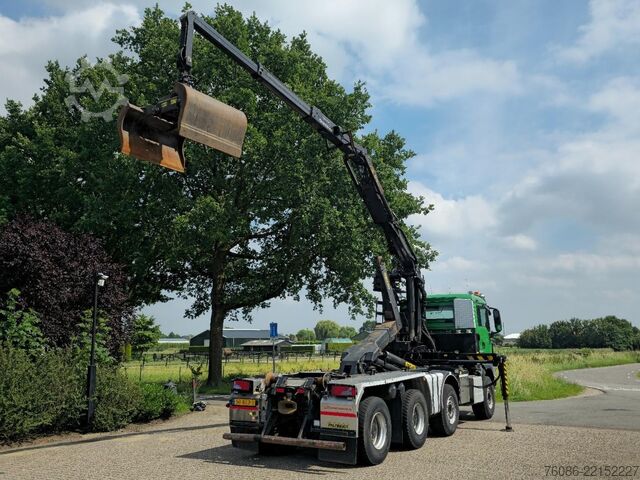 Kampókaros rendszer Wvt TGS 480 WIERDA WIDESPREAD 8x4!! Z KRAAN/HAAK/ R...