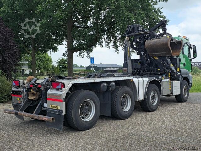 Kampókaros rendszer Wvt TGS 480 WIERDA WIDESPREAD 8x4!! Z KRAAN/HAAK/ R...