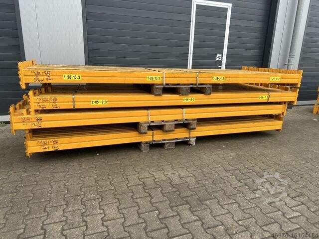 Palettenregaltraverse Traverse Regal Jung Heinrich Delta / K: 135 x 50mm lichte Weite: 3.600 mm