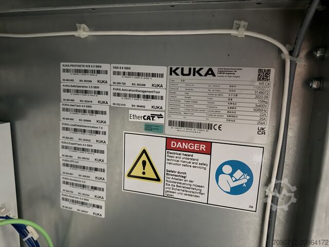 βιομηχανικό ρομπότ KUKA KRC4 KR120 R2700-2 / FLR