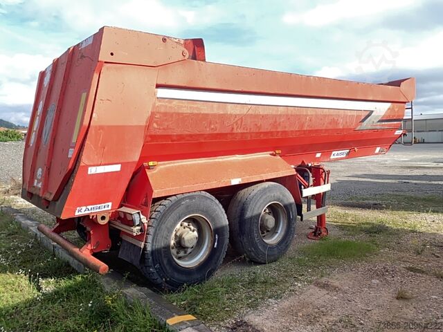 Remorque benne ROBUSTE KAISER S3302A Steel Trailer