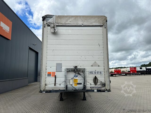 Skjutbara presenningar System Trailer BPW DISC / HARDWOODEN FLOOR / NL-TRAILER / APK:...