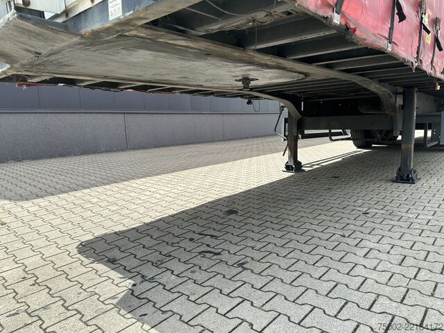 Skjutbara presenningar System Trailer BPW DISC / HARDWOODEN FLOOR / NL-TRAILER / APK:...
